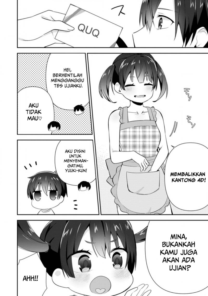 The Cute Girl Sitting Next to Me Is Trying to Make Me Fall in Love With Her as a Way to Ridicule Me, but the Tables Were Turned on Her Before She Knew It Chapter 12 Gambar 2